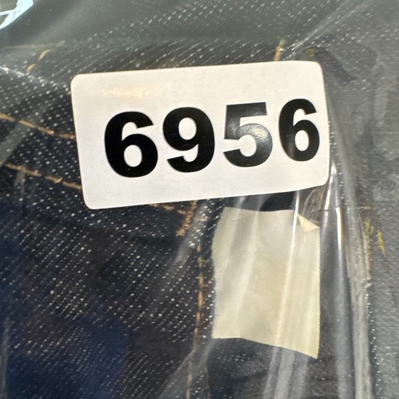 Harley Davidson Y2K Biker Moto Jean Dark Wash Straight Leg Denim Americana 30x30 - Picture 16 of 16